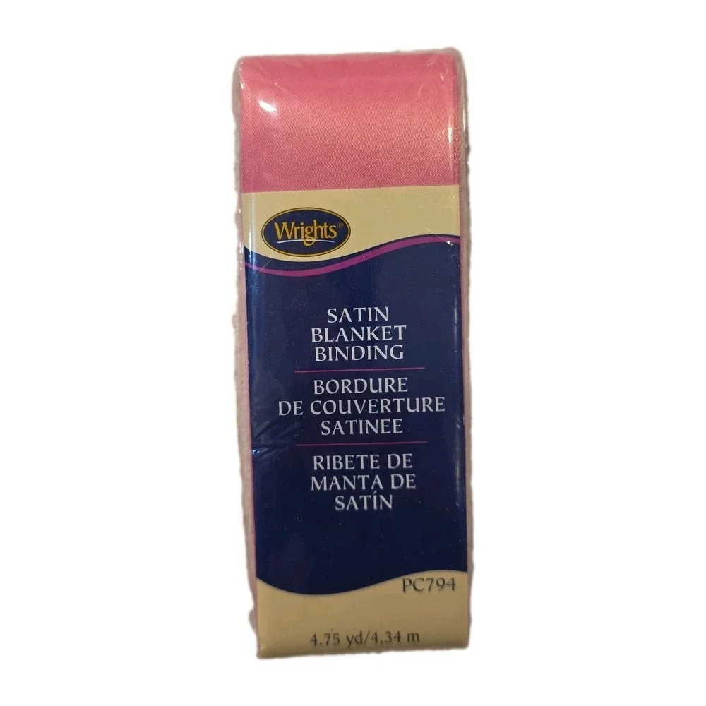 Lot of 11 Wrights Satin Blanket Quilt Binding Assorted Colors NEW